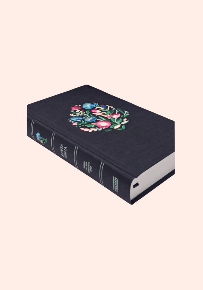 Santa Biblia Bordado Floral Holman