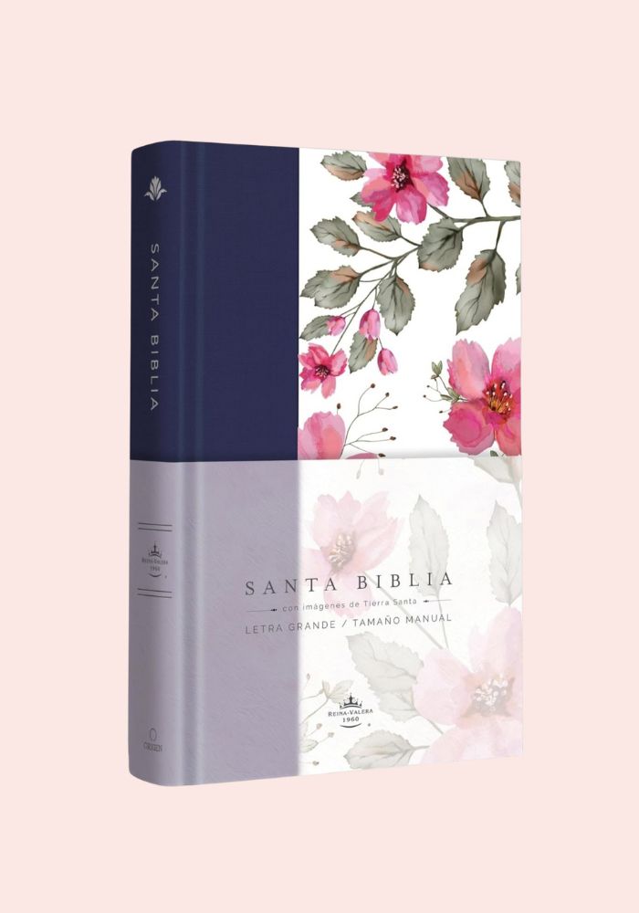 Biblia personalizada floral